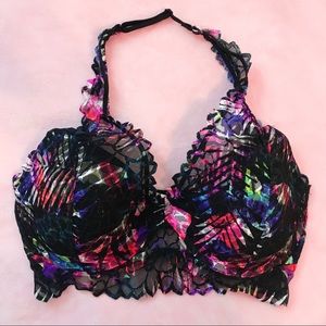 Victoria’s Secret PINK Halter Push Up Bra (M D-DD)